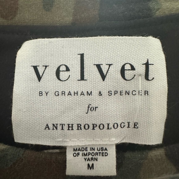 COPY - Anthropologie Velvet By Graham and Spencer | Fleece lined camo dress | s… - Picture 4 of 5